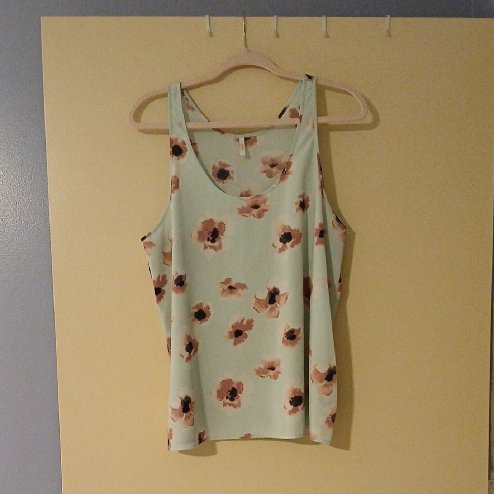 Mint Floral Women's Blouse